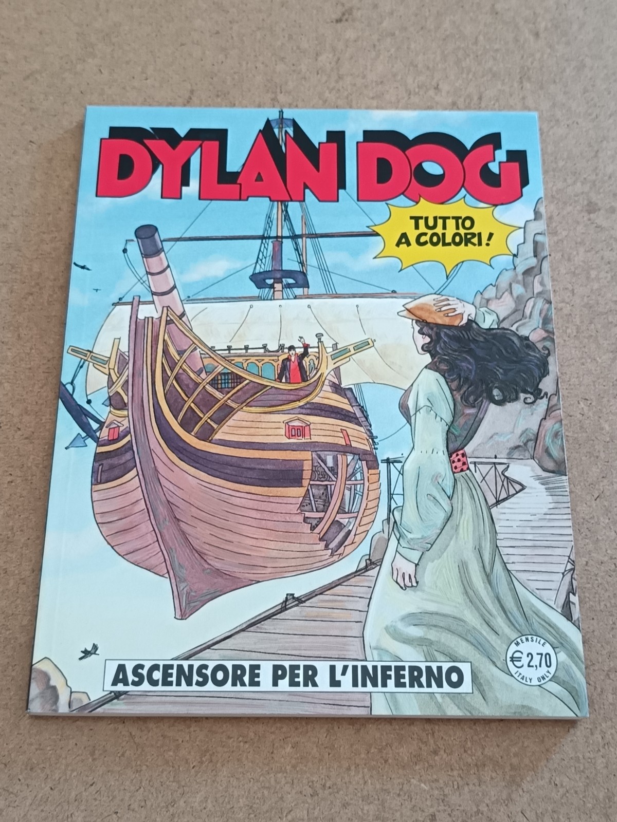 1938A DYLAN DOG N°250 ASCENSORE PER L'INFERNO SERGIO BONELLI OTTIMO