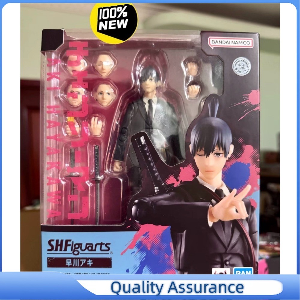 1PZ Modellino Bandai S.H.Figuarts Chainsaw Man Aki Hayakawa in magazzino nuovo