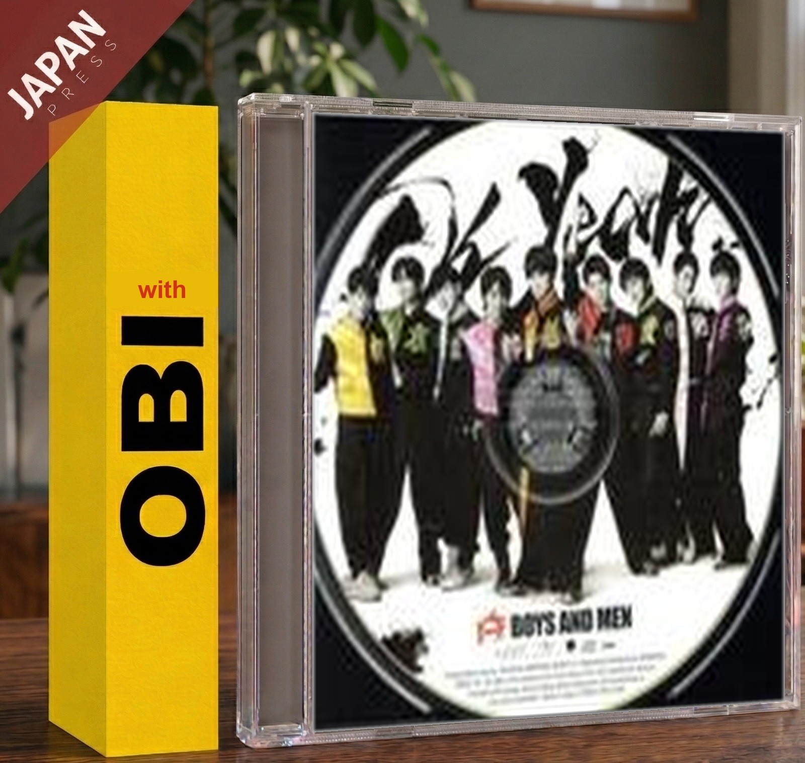 BOYS AND MEN - Oh Yeah[ピクチャーレーベル][BOYS AND MEN盤] w/OBI CD Japan Import