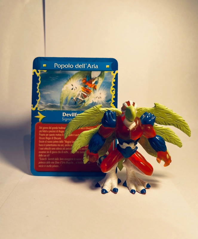 gormiti - Devilfenix Signore dell’Aria - popolo dell’aria - Mythos - con carta
