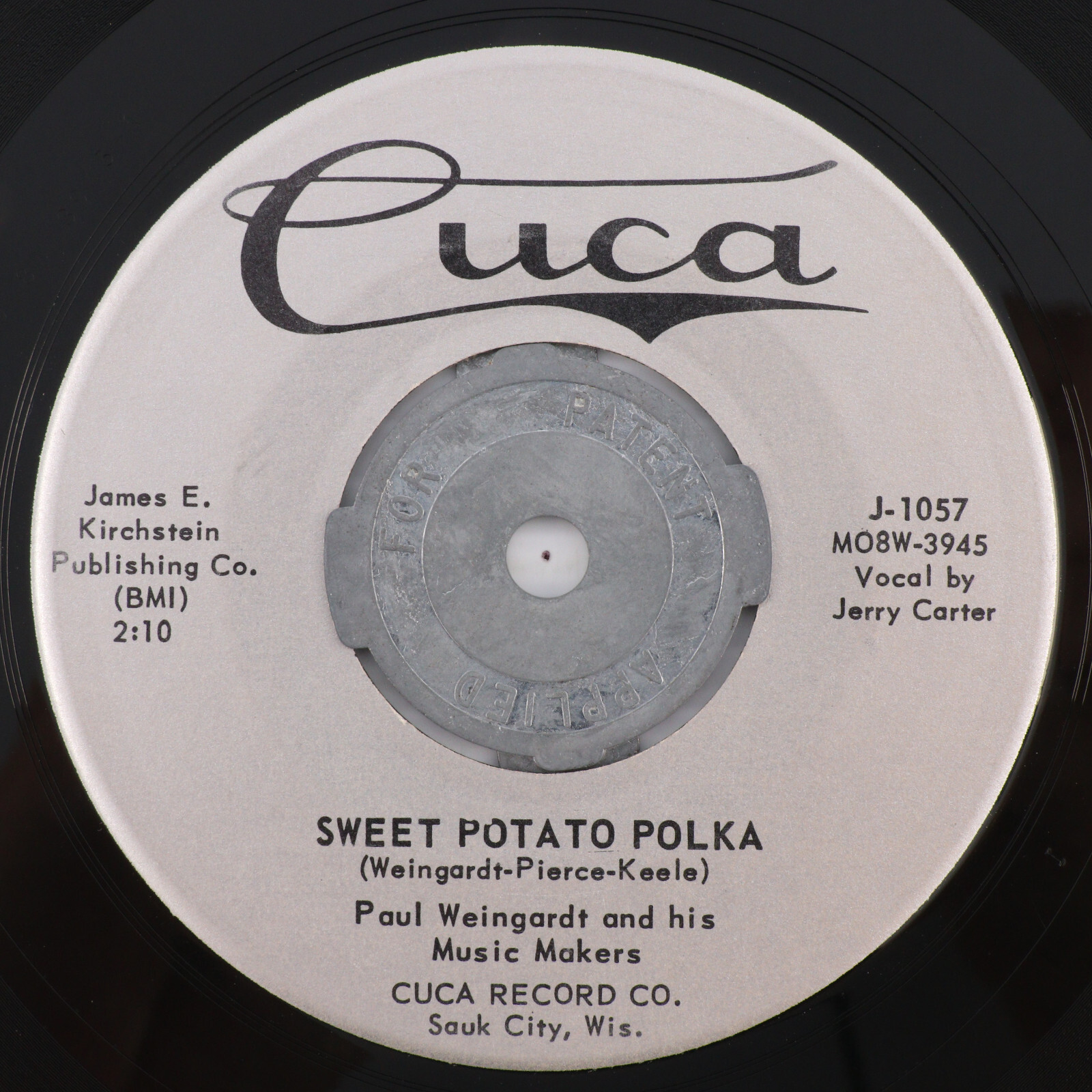 Paul Weingardt - Sweet Marguerite / Sweet Potato Polka 1961 45rpm Record J-1057