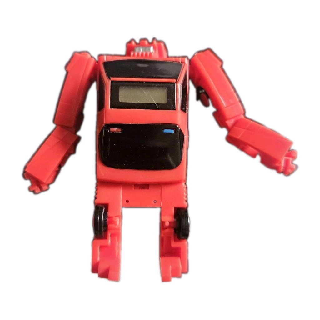 Orologio Auto Transformers G1 Kronoform Rosso Autoceptor Autentico 1984