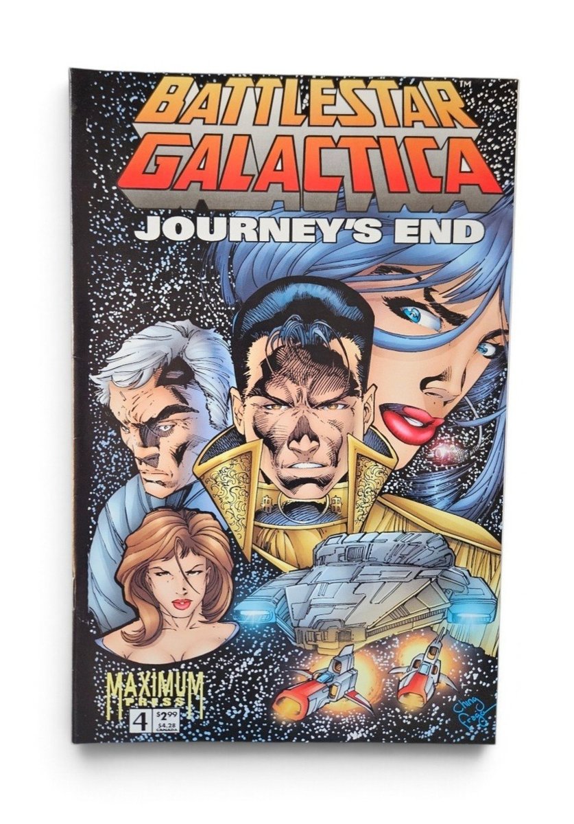 BW-1017265 Battlestar Galactica: Journey's End #4 (Massima stampa agosto 1996)
