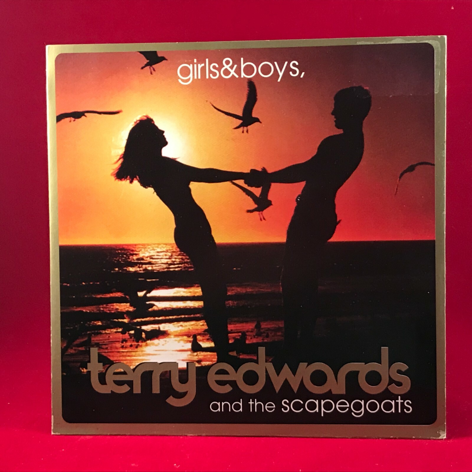 TERRY EDWARDS & THE SCAPEGOATS Girls & Boys 1995 UK 7" vinyl single 45 record