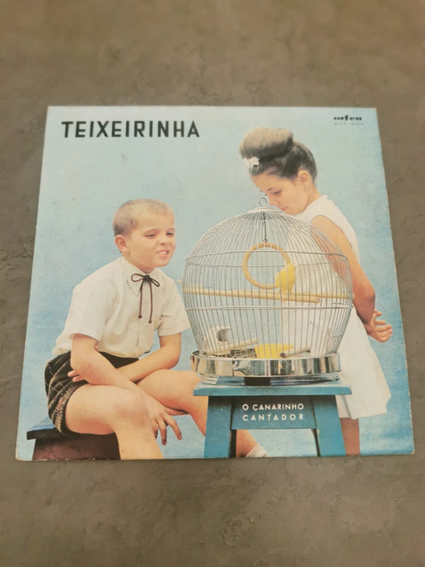 Vinil Teixeirinha -  o canarinho cantador