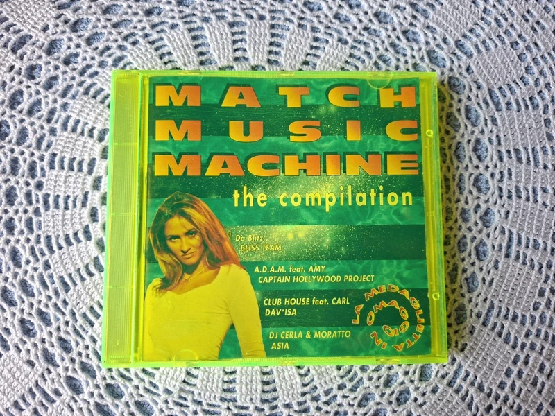 CD Match Music Machine The Compilation - Dance Anni '90 - Da Blitz / Captain Hollywood / Bliss Team