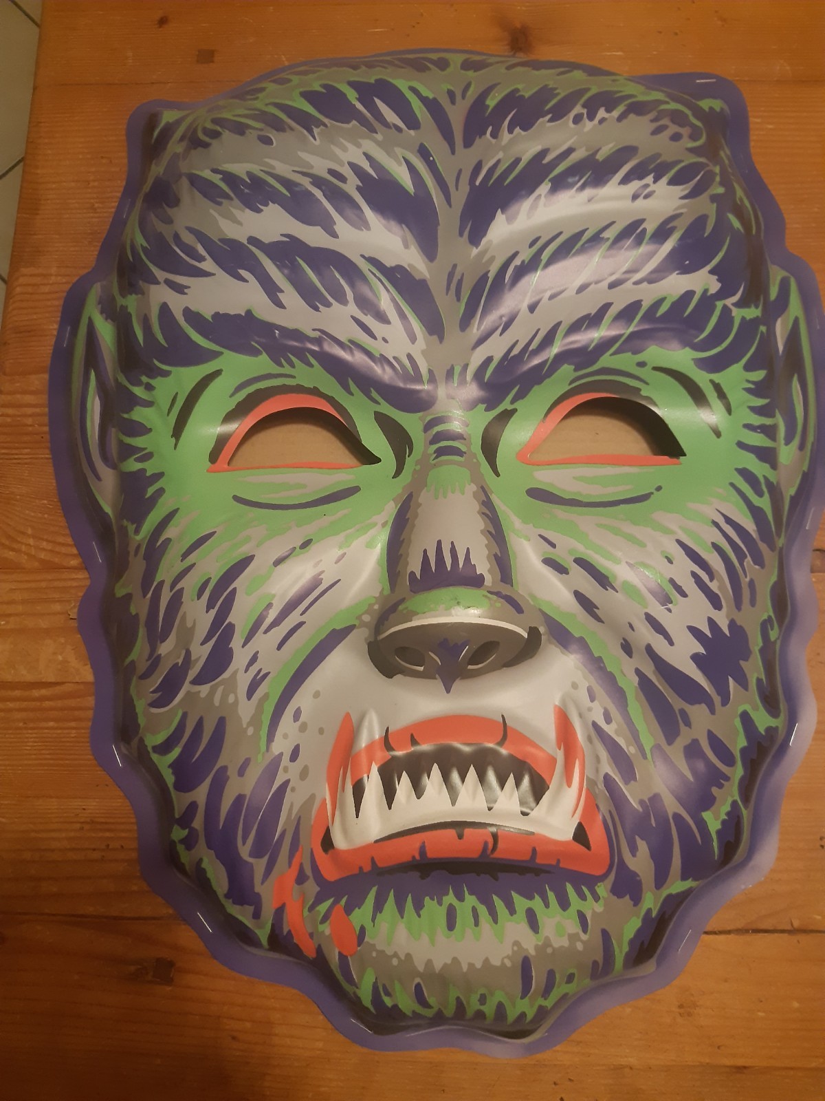 Ghoulsville Wolfman Wall Hanger Big 3-D mask Universal Monsters