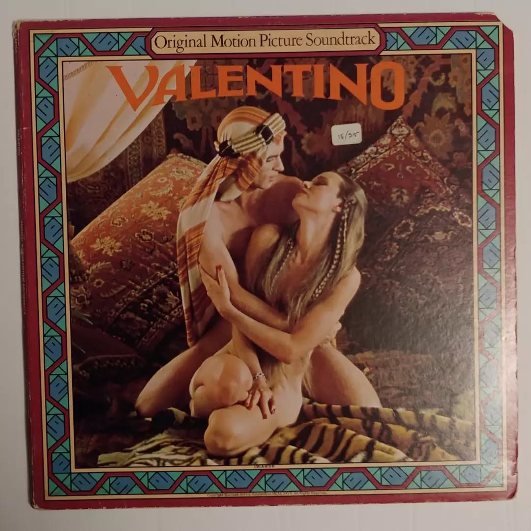 Valentino - Motion Picture Soundtrack (12" Vinyl LP, Gatefold, UALA-810-H)