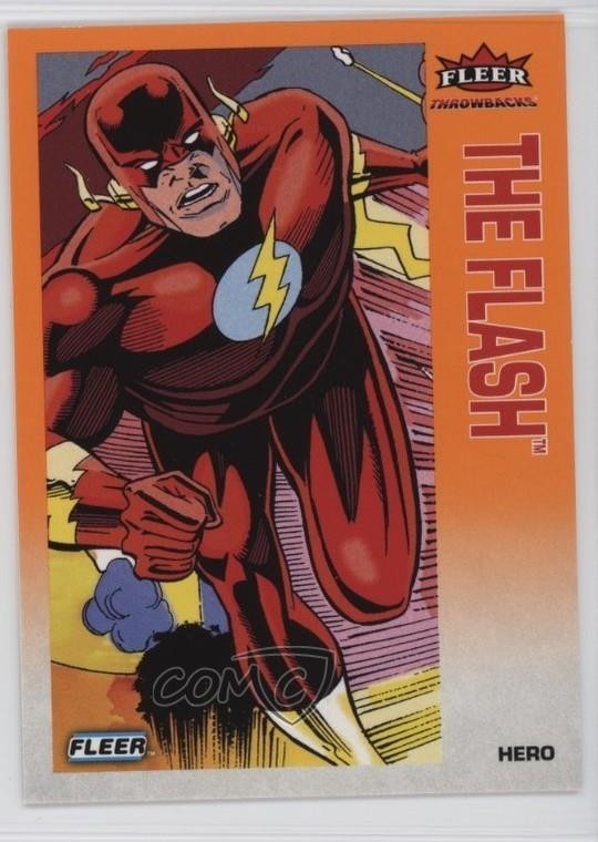 2026 Fleer Throwbacks 1992-93 DC Edition Orange 278/392 The Flash #5 16lb