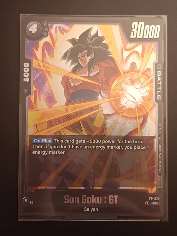 Son Goku gt promo foil