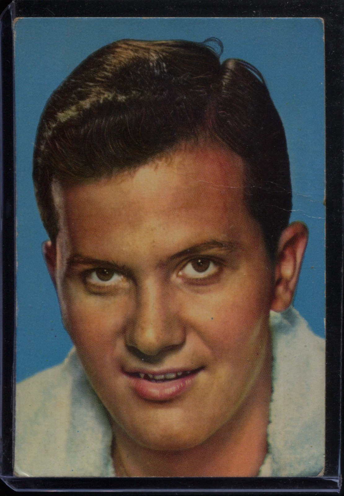 Pat Boone carta da collezione stella del cinema olandese vintage