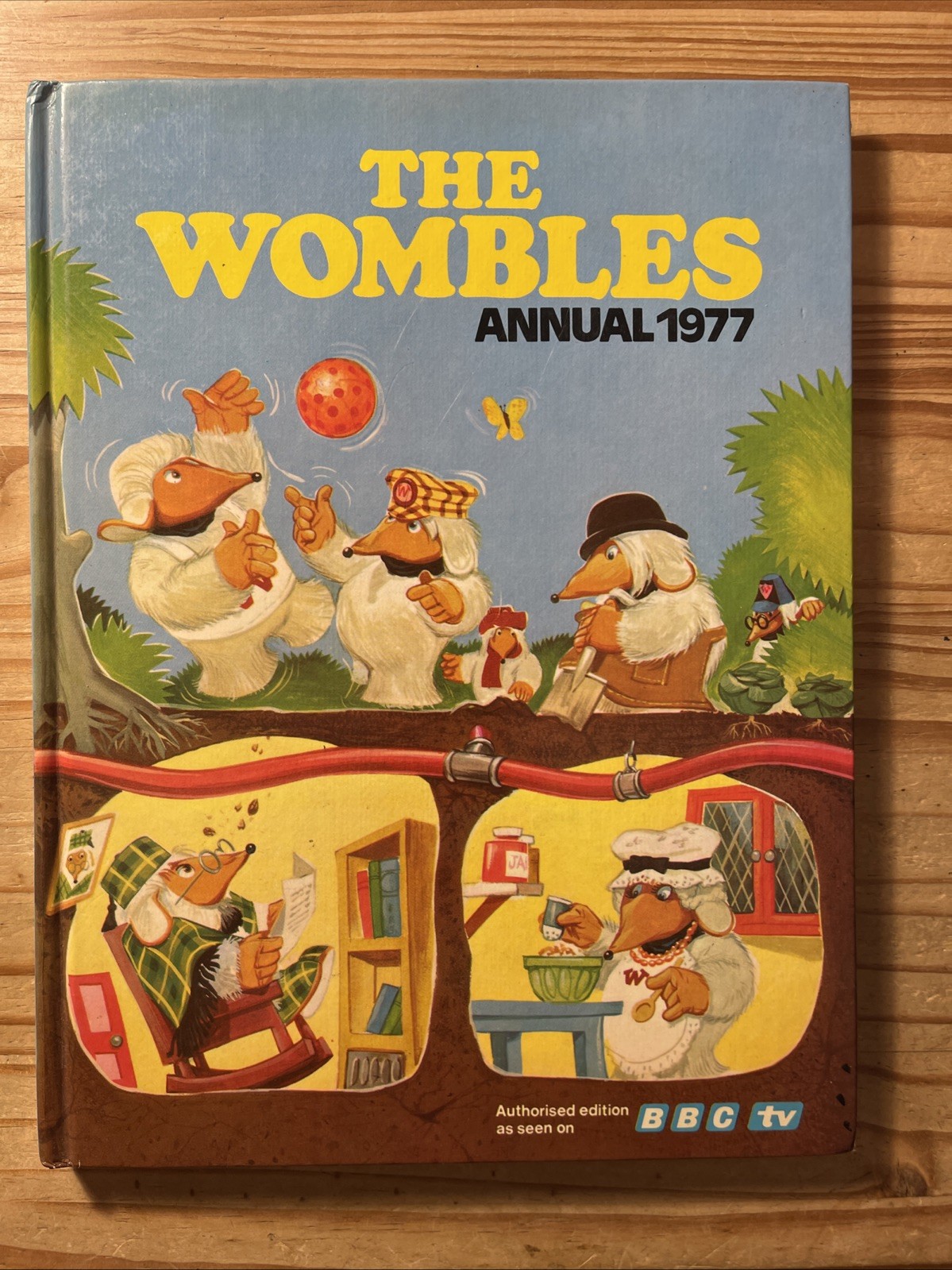 The Wombles Annual 1977 VGC Unclipped, Crossword completed, light wear only