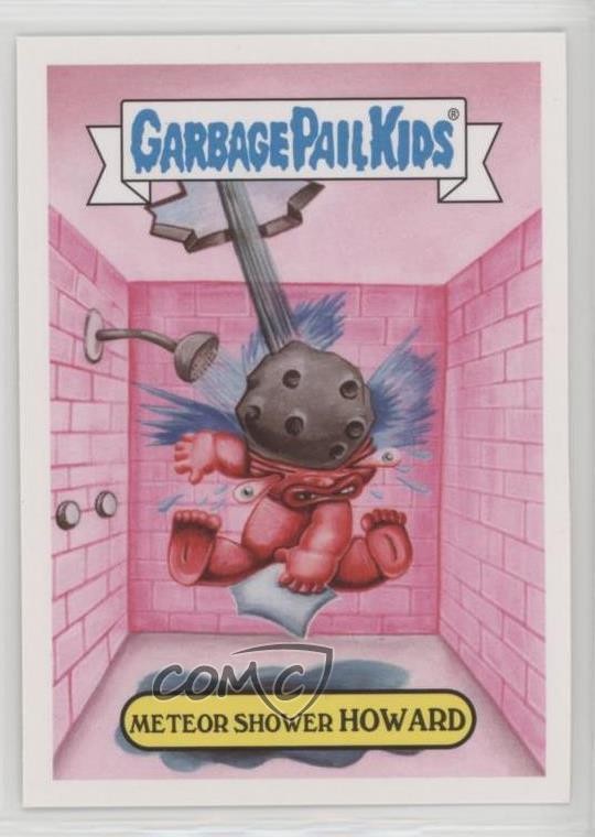 Adesivo 2017 Topps Garbage Pail Kids Adam-Geddon disastri naturali #15a 8d2