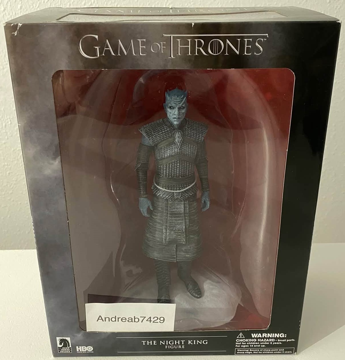 Game of Thrones  - The Night King Dark Horse Action Figure HBO - New