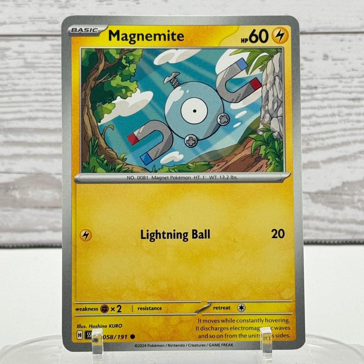 Magnemite 058/191 Scintille Impurgenti Pokemon quasi nuovo