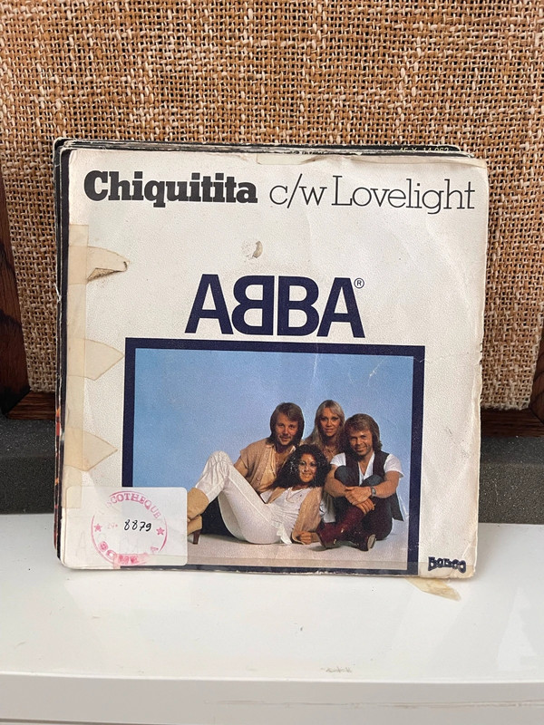 ABBA – Chiquitita / Lovelight | 7" Single | 1979 | Baboo France