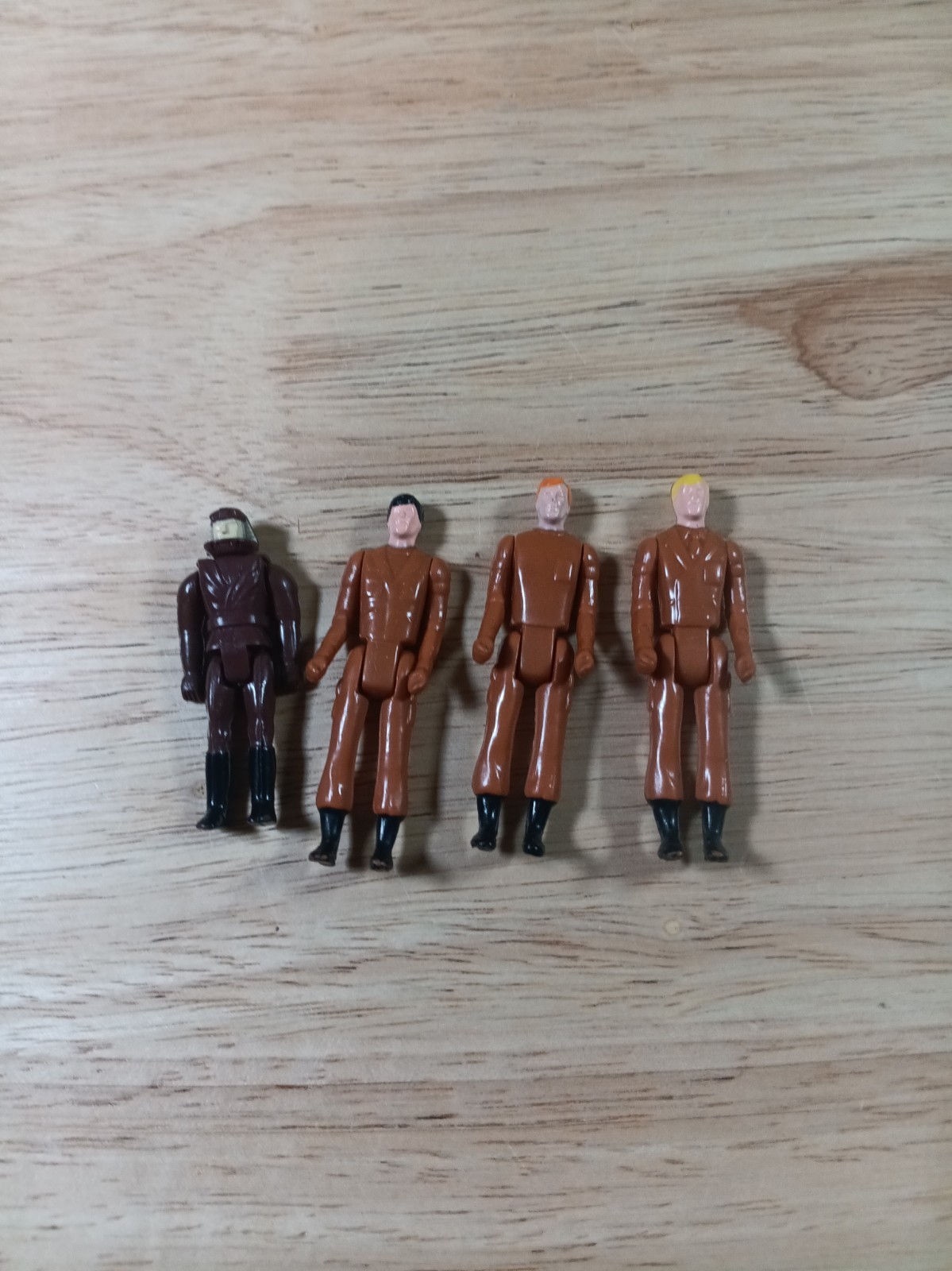4 Figurine Vintage 1984 Mattel Jayce e i Guerrieri con Ruote Lega dei Fulmini
