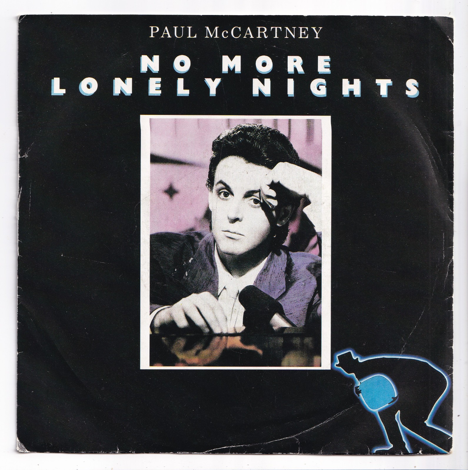 (AR698) Paul McCartney, No More Lonely Nights - 7 inch SLEEVE ONLY