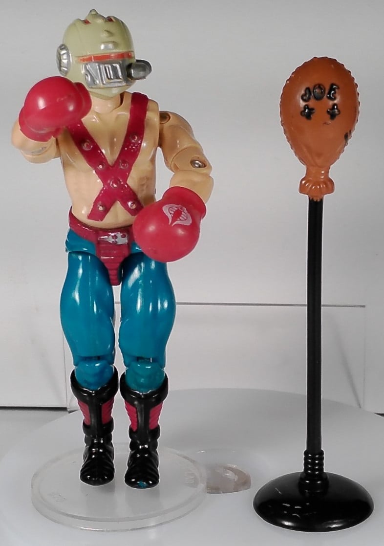 1987 Hasbro G.I. Joe Big Boa action figure. Vintage GI Joe. 