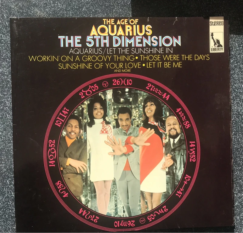 2 LP, The 5th Dimension, The Age of Aquarius, Liberty Germany