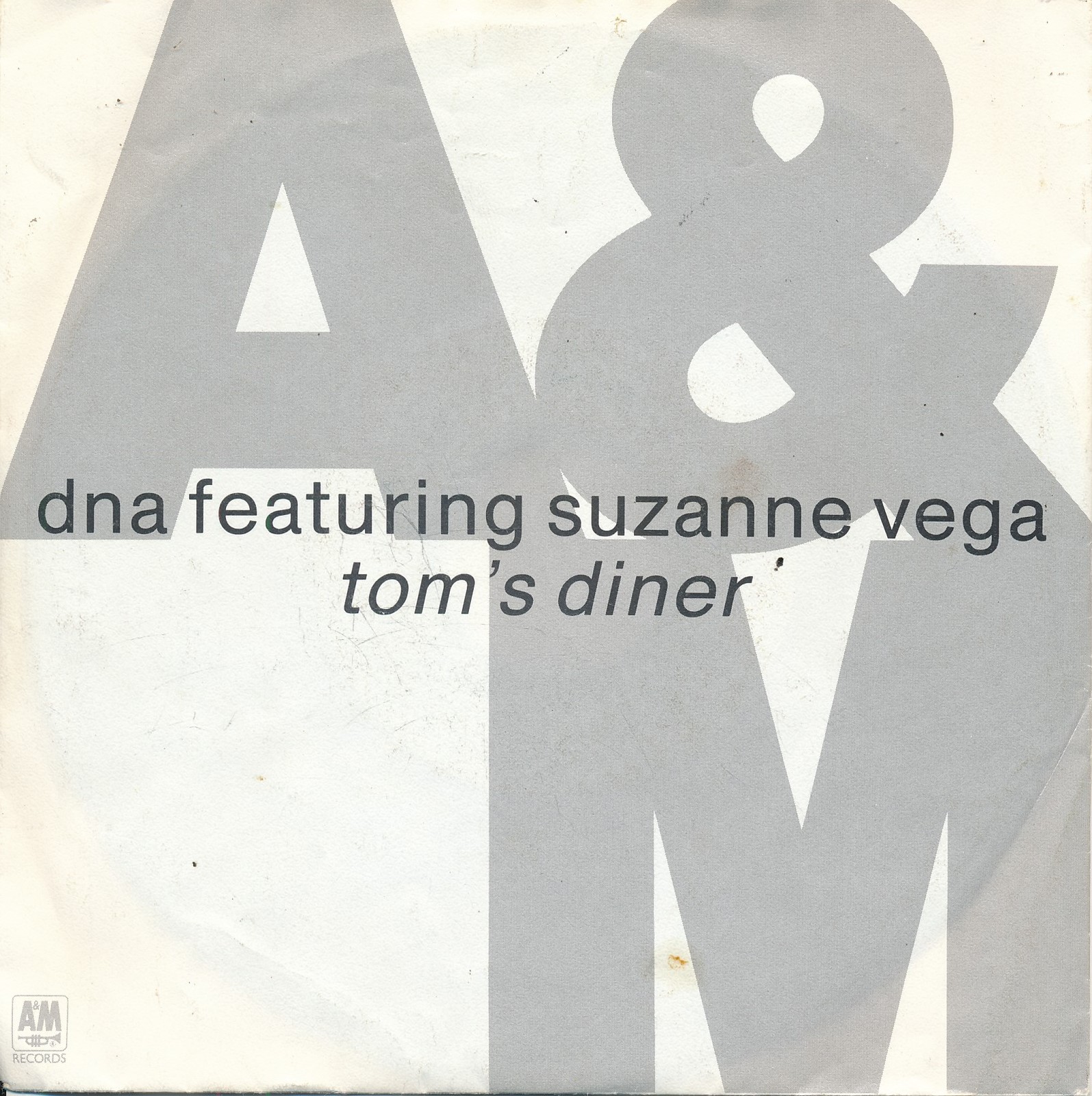Tom's Diner - DNA feat. Suzanne Vega - Single 7" Vinyl 252/08