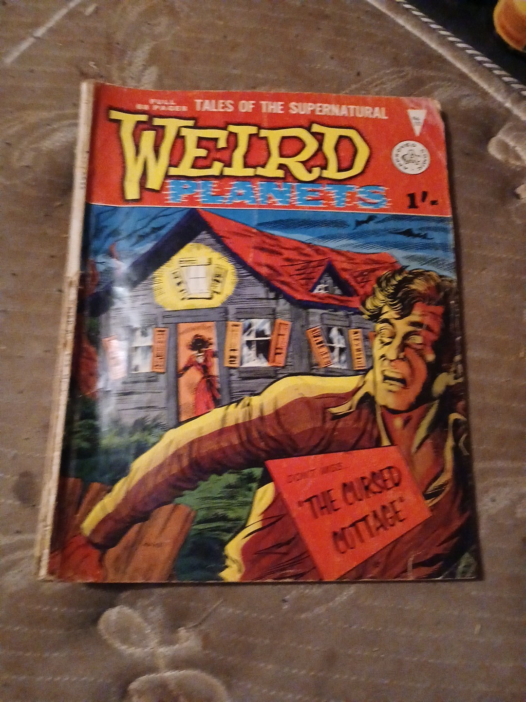 Weird Planets #12 Charlton Sc-Fi & Horror ristampe Alan Class c1965 Silver Age 