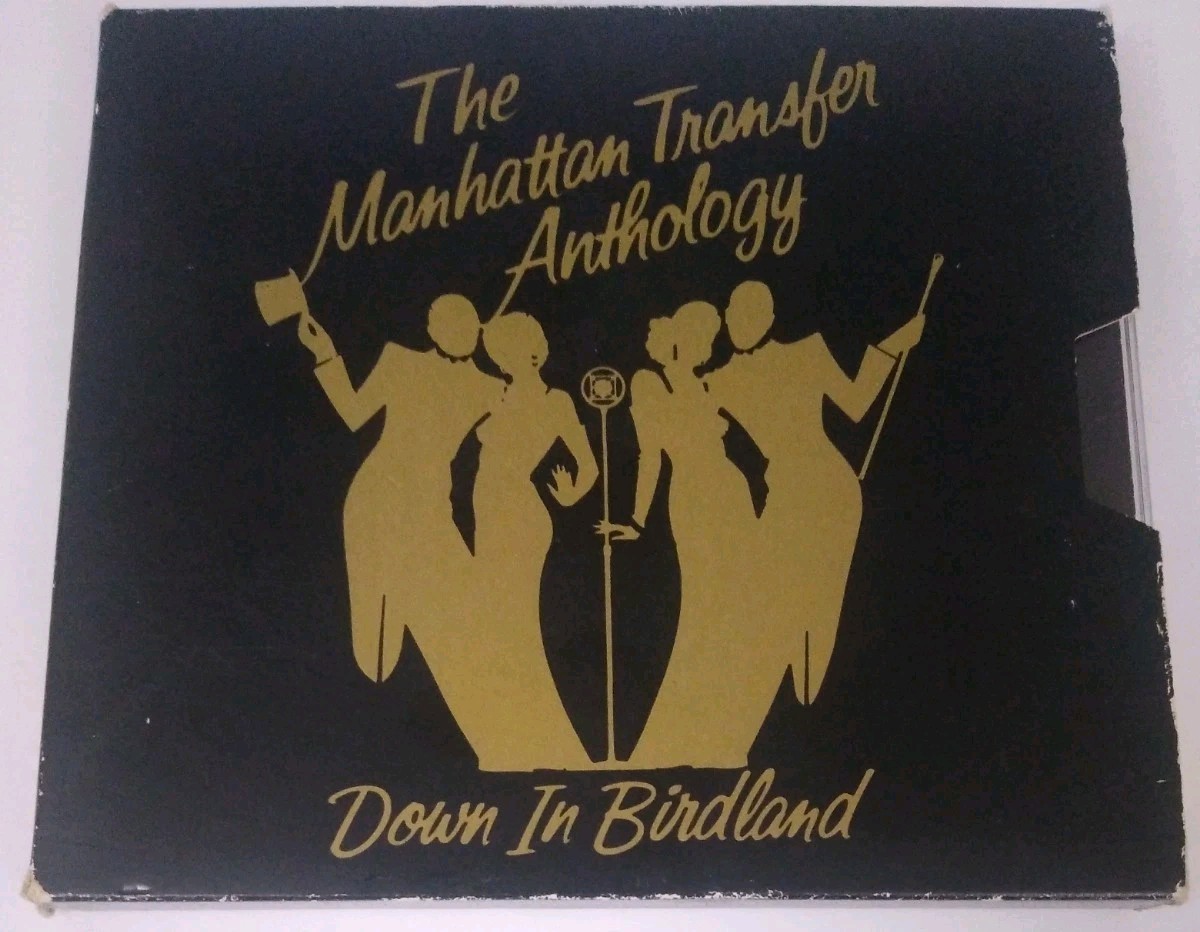 The Manhattan Transfer Anthology Down in Birdland 2-CD Set 1992 Club Edition VG