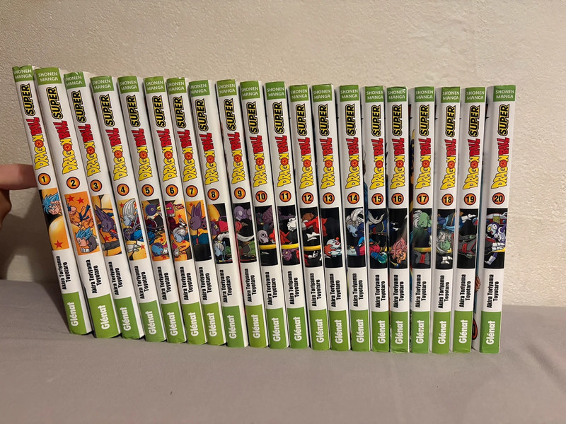 Manga dragon ball super du 1 au 20