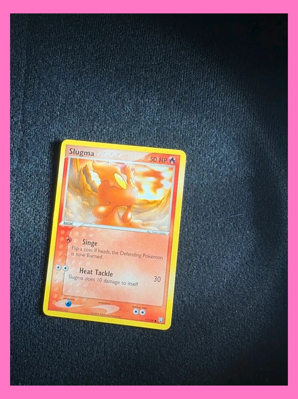 slugma 77/109 ex team rocket returns