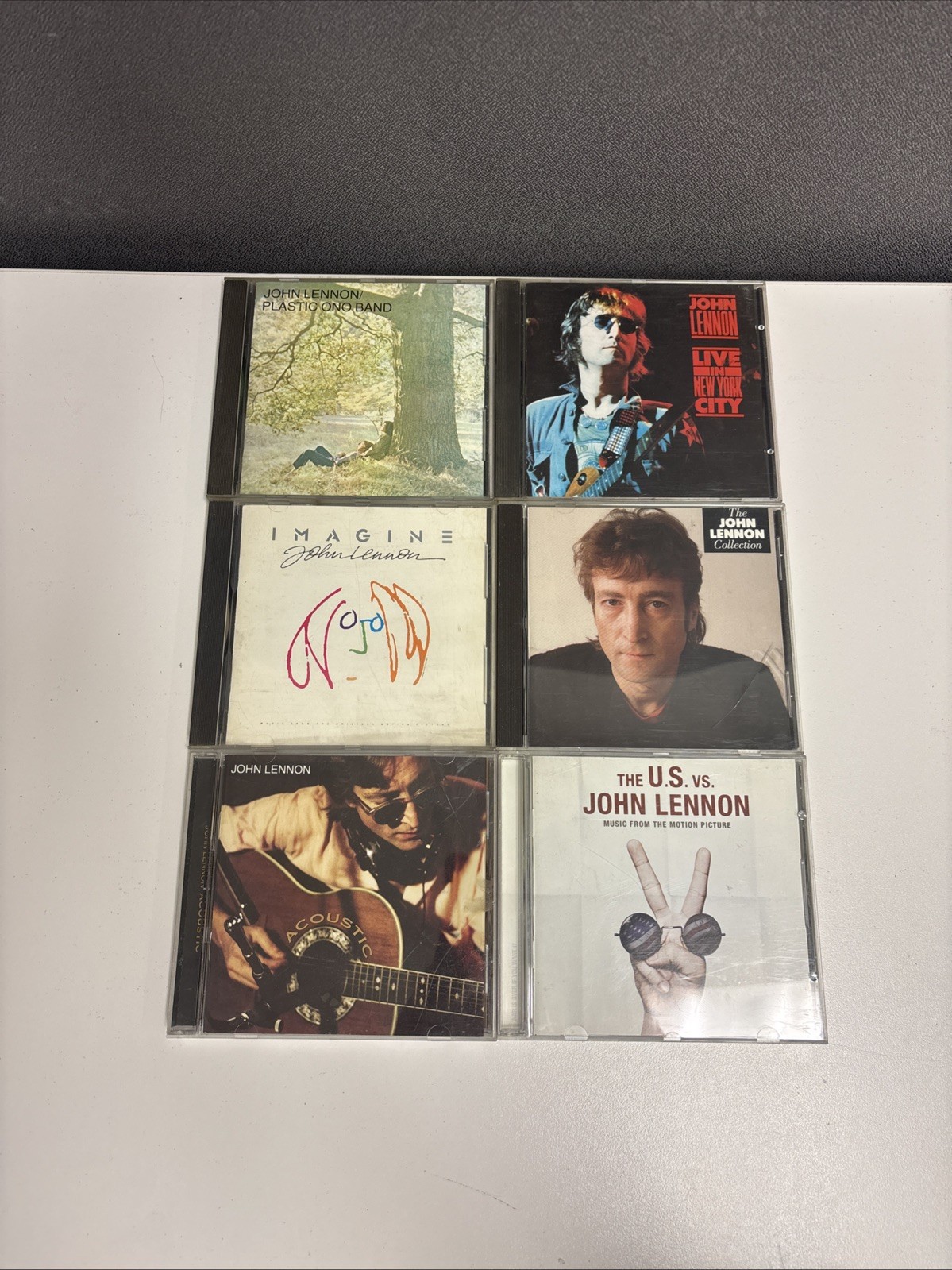 John Lennon - 6 CD Lot, Plastic Ono, Live In NYC, Imagine, Collection, Acoustic