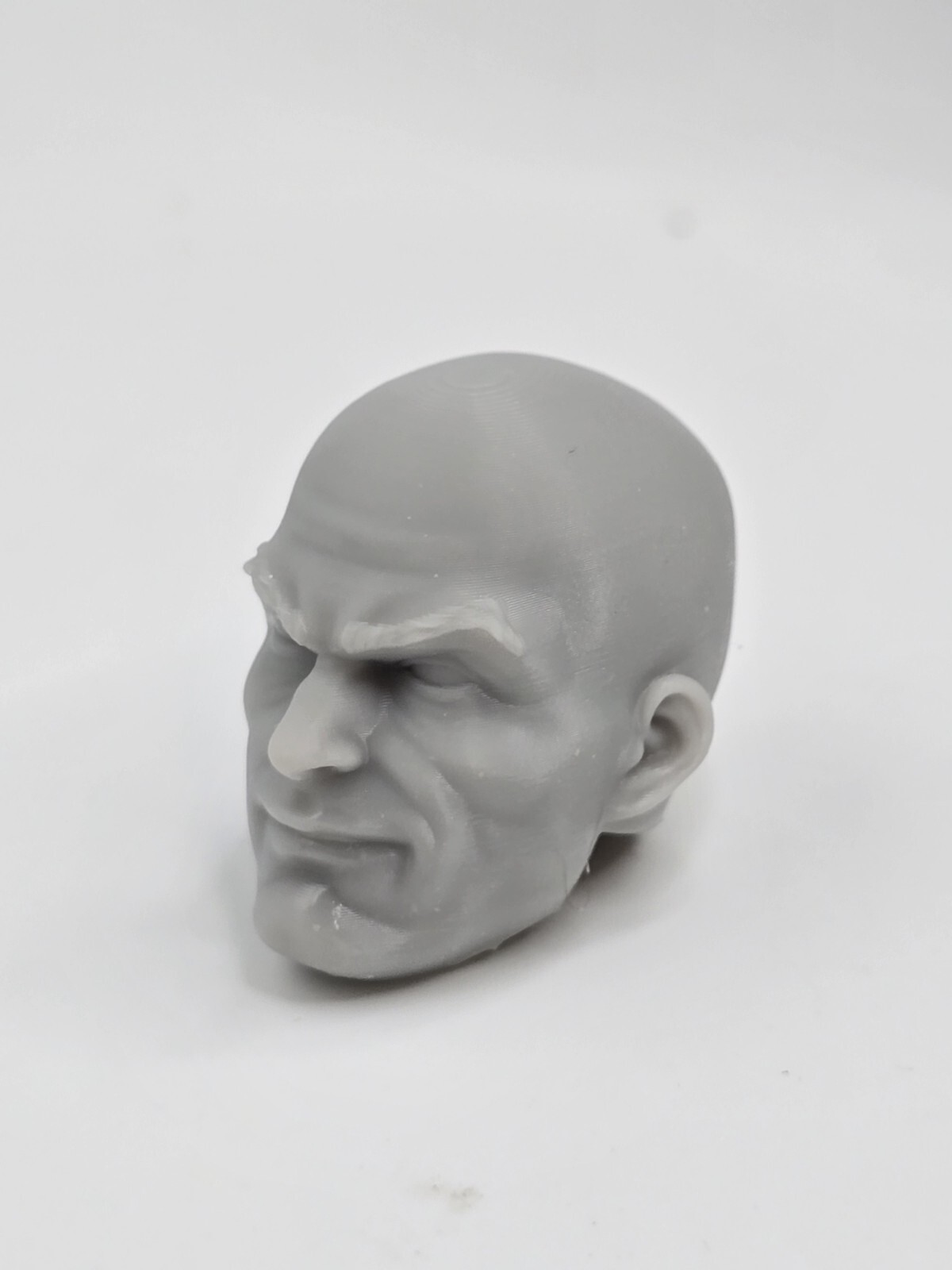 3d Printed Lex Luthor Supervilian  HEAD 6" 1:12 Classified Legends Scale