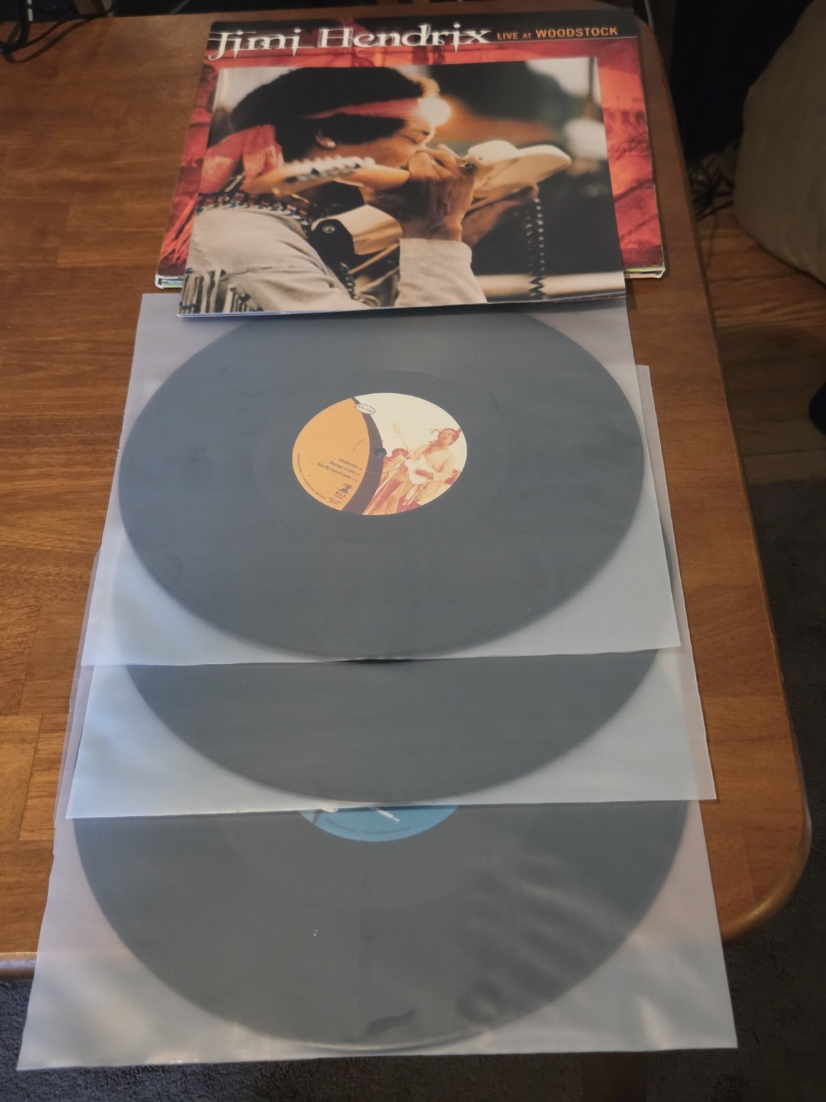 Jimi Hendrix Live At Woodstock 1999 3LP Vinyl Box Set NM Mastered STERLING First
