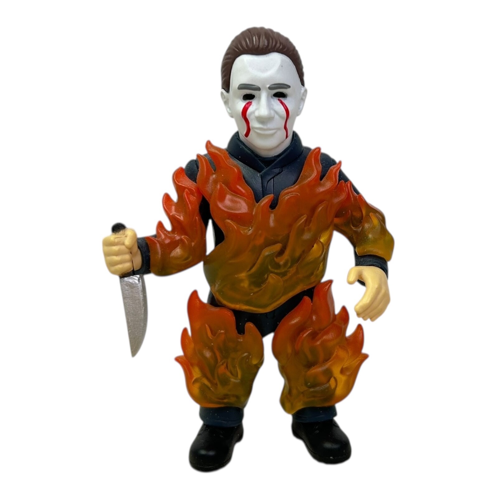 Modellino Culturefly Halloween II Michael Myers On Fire in vinile usato