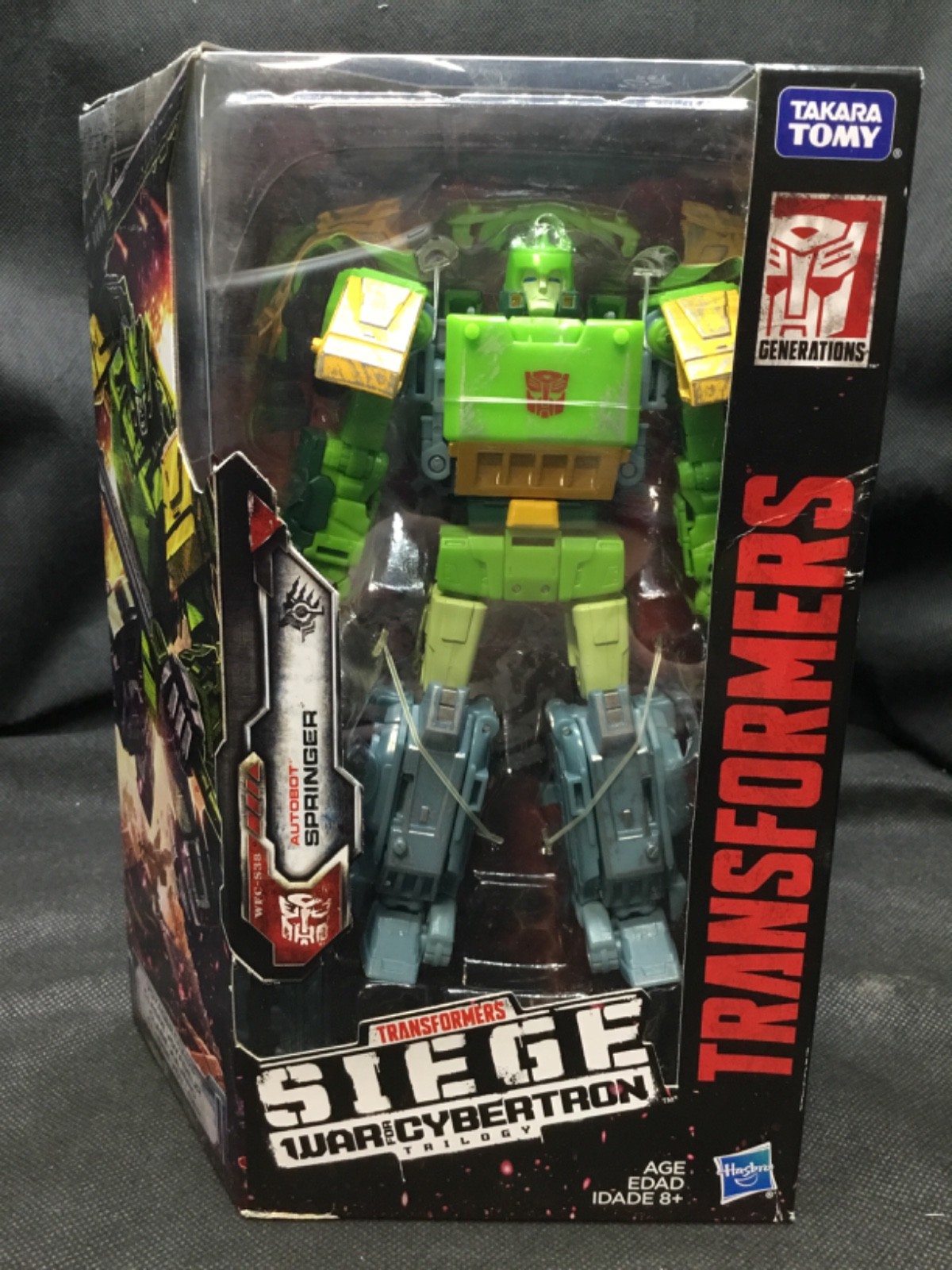 Modellino Transformers Siege War For Cybertron AUTOBOT SPRINGER WFC-S38 nuovo con scatola
