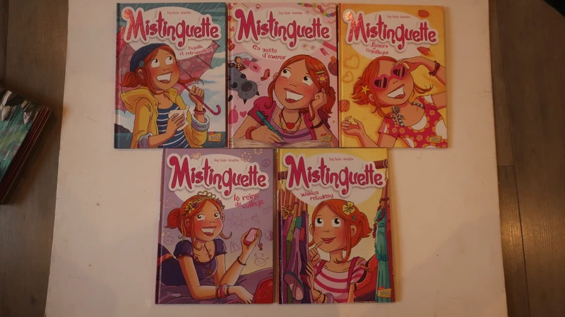 Lot de 5 BD Mistinguette