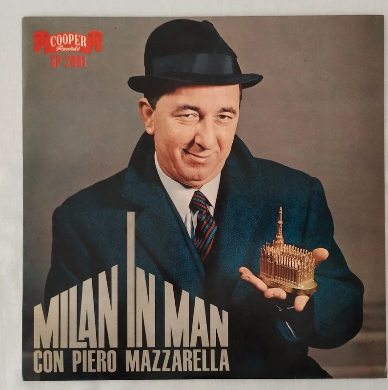 LP Piero Mazzarella - Milan In Man (1965)