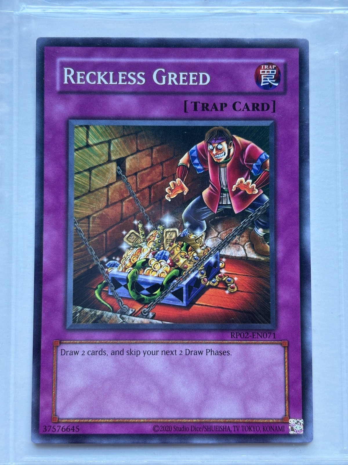 Yu-Gi-Oh Avidità Reckless RP02-EN071 Comune Illimitato quasi nuovo
