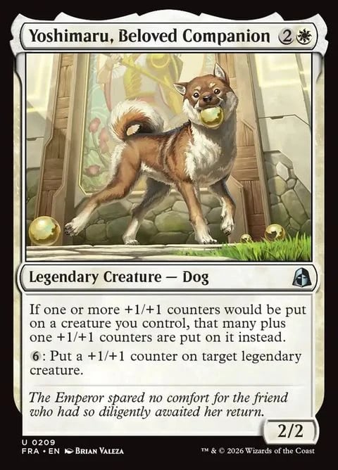 Yoshimaru, Beloved Companion (209) Foil / Near Mint