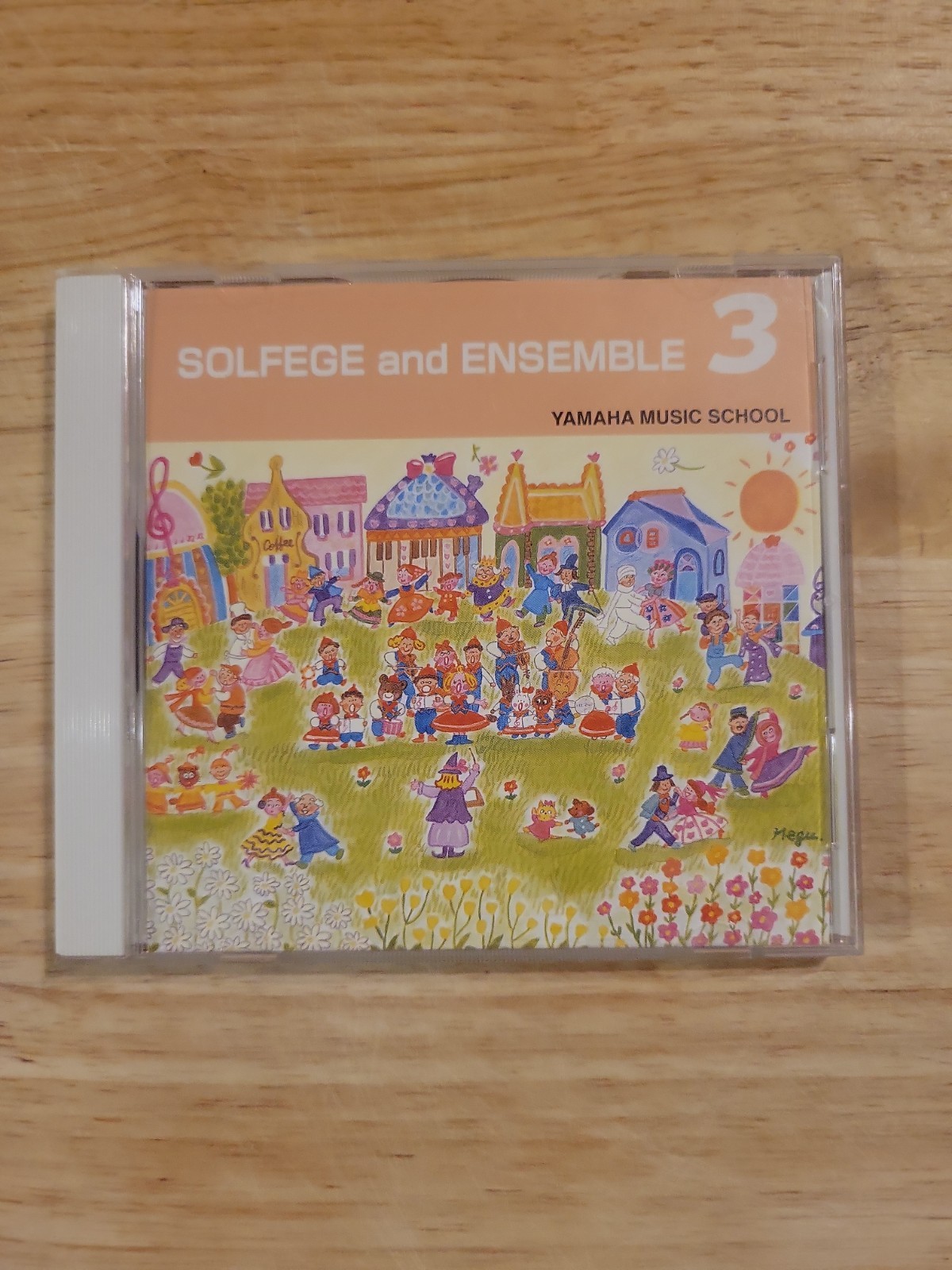Yamaha Music School Solfege and Ensemble 3 CD Japan TWY01084489 Educational