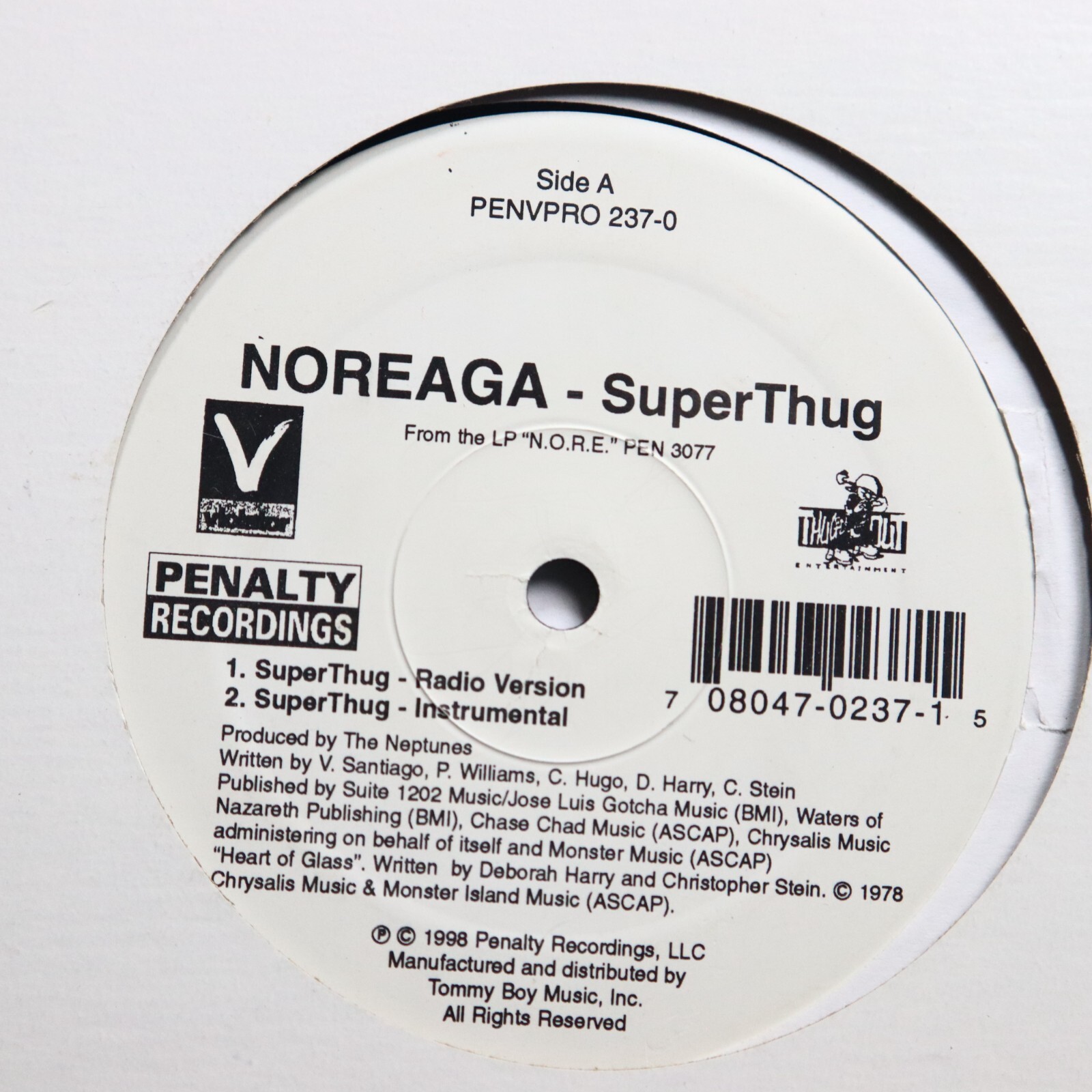 NOREAGA - SUPERTHUG - HIP HOP SINGLE