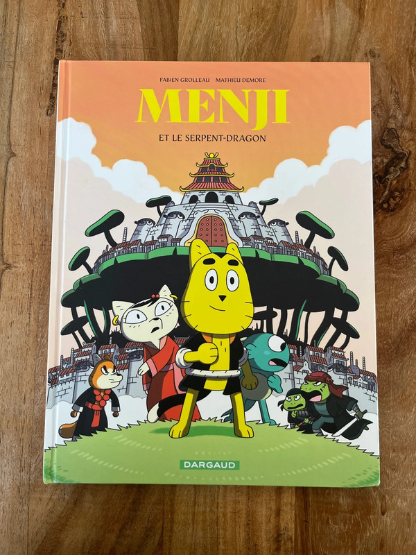 Livre Menji et le serpent dragon