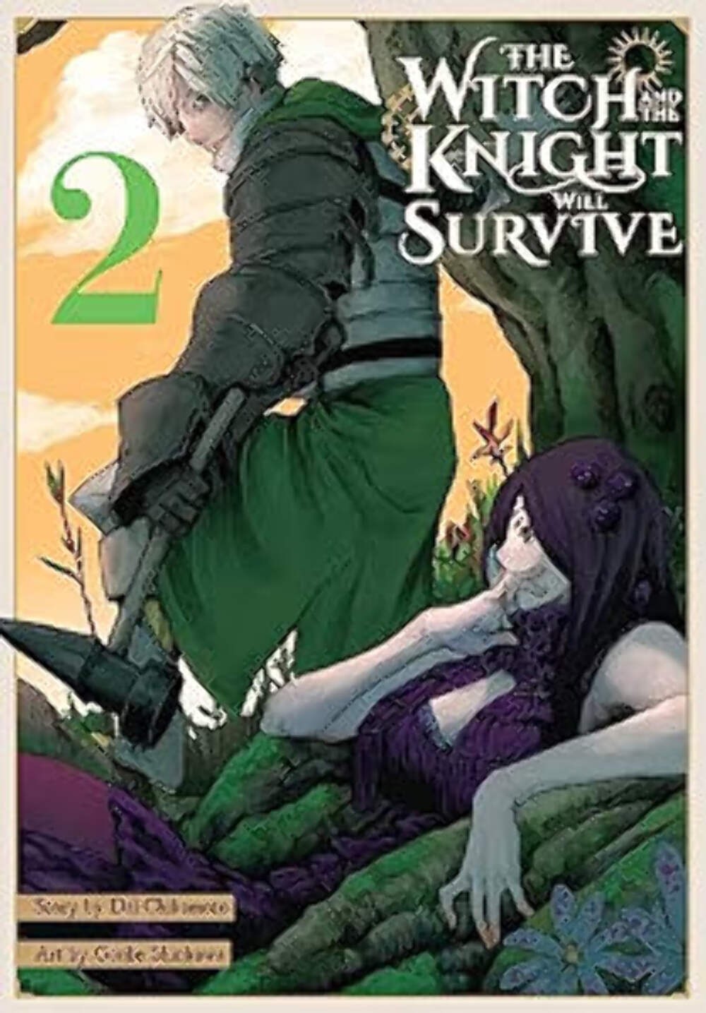 La Strega e il Cavaliere Sopravviverà Vol 2 Usato Manga Inglese Graphic Novel Com
