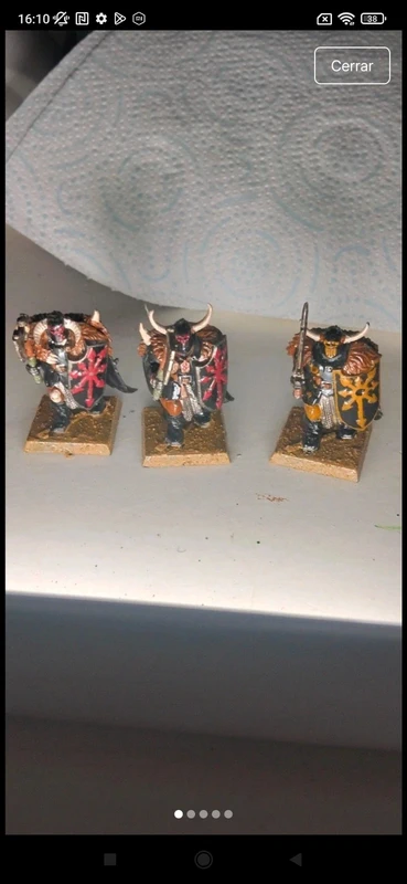 Lote guerreros del caos Warhammer