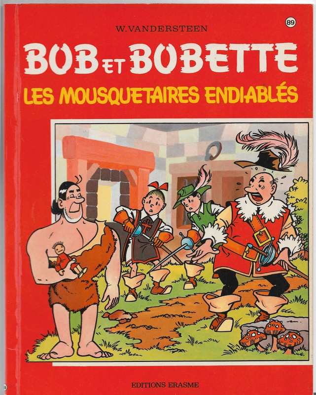 Bob et Bobette - EO N°89 - "Les mousquetaires endiablés"