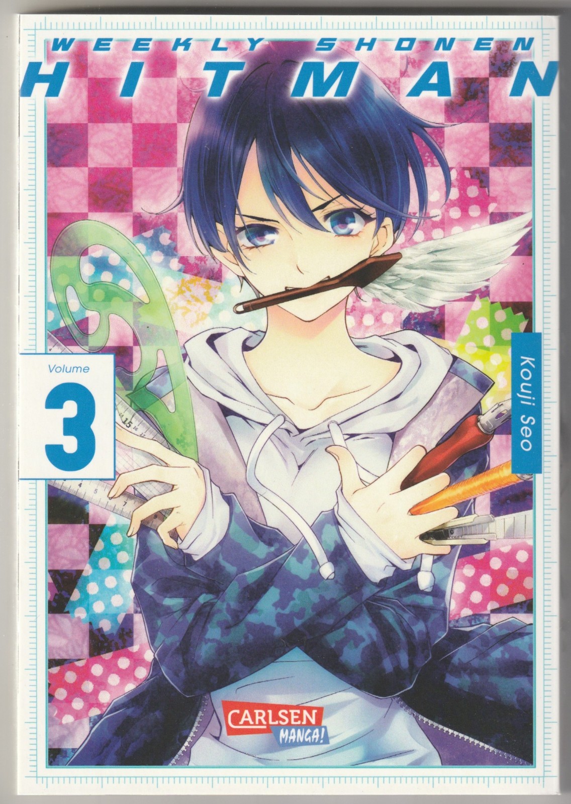 ✪ WEEKLY SHONEN HITMAN #3, Carlsen Manga 2021 MANGA TASCABILE NUOVO TOP Z0-1