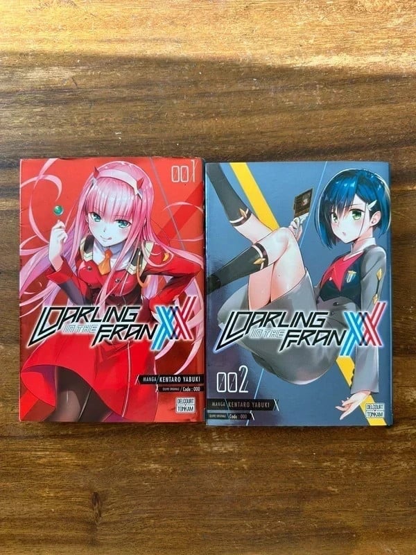 Manga : Darling in the Franxx - Kentaro Yabuki ; lot tomes 1 et 2 en très bon état