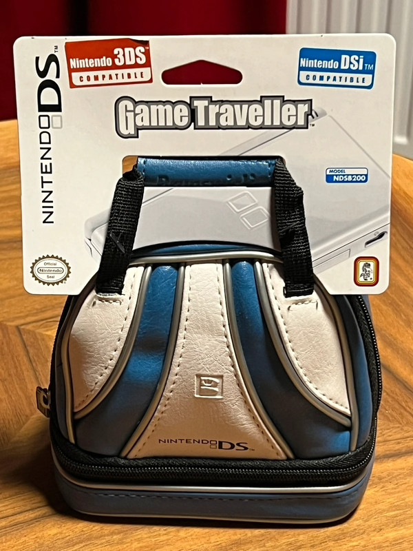 Nintendo DS Tasche - Blau weiß - neu