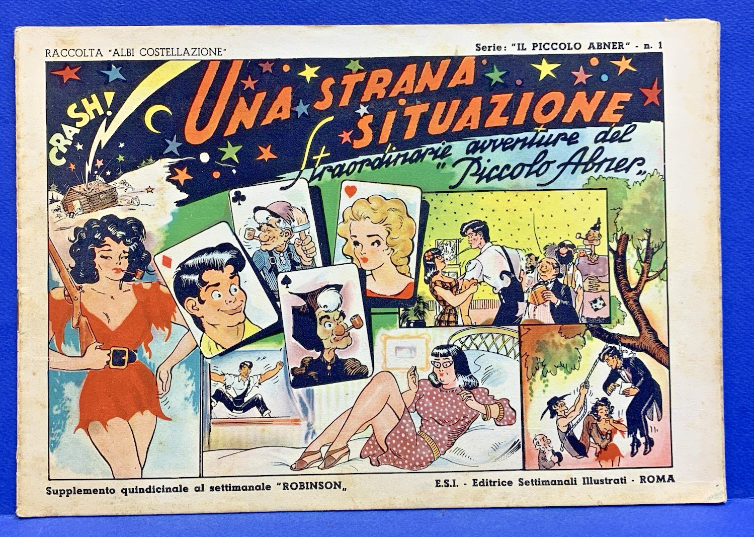 Albi Costellazione serie PICCOLO ABNER Completa 1 - 2 - 3 E.S.I. 1946 ottima