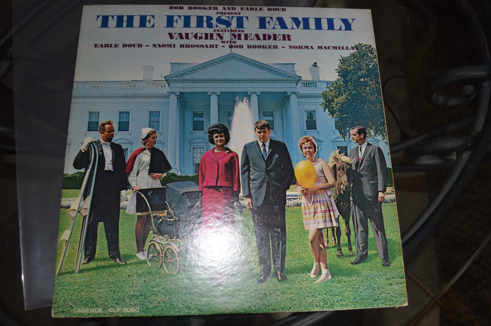 VINYL RECORD LP S THE FIRST FAMILY #2 VAUGHN MEADER EARL DOUD CADENCE CLP-3060