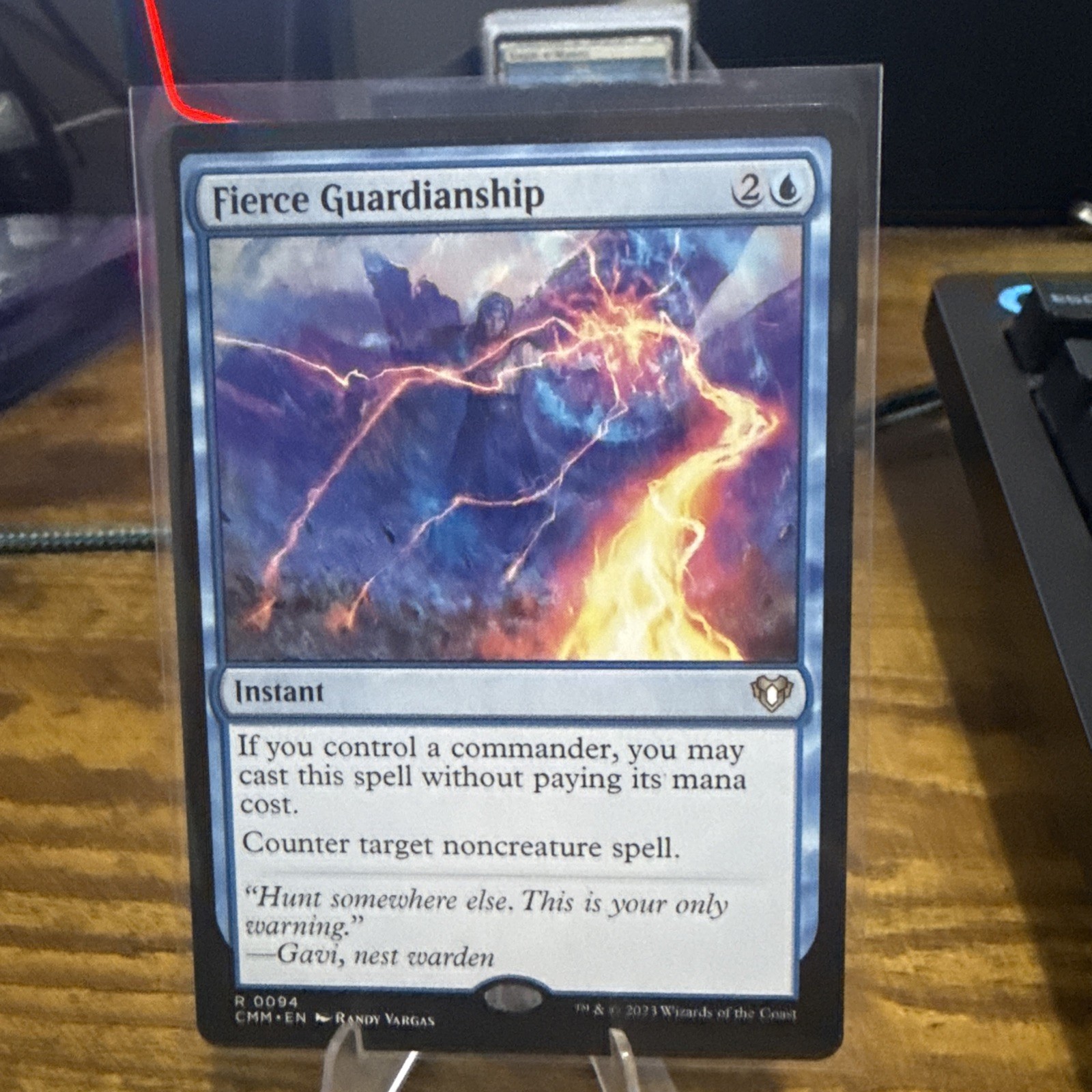 [1x] Fierce Guardianship Near Mint, English Commander Masters MTG Magic